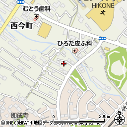 滋賀県彦根市西今町259周辺の地図