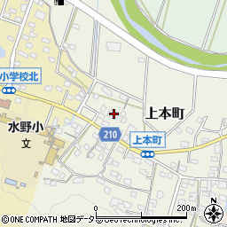 愛知県瀬戸市上本町553周辺の地図