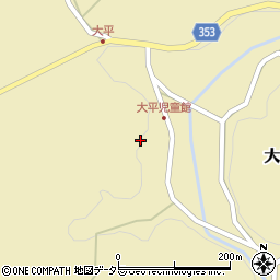 愛知県豊田市大平町宮ノ前周辺の地図