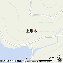 静岡県静岡市葵区上坂本周辺の地図