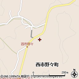 愛知県豊田市西市野々町助重周辺の地図