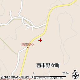 愛知県豊田市西市野々町（助重）周辺の地図