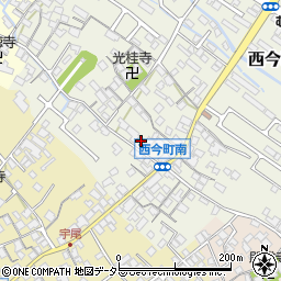 滋賀県彦根市西今町590周辺の地図