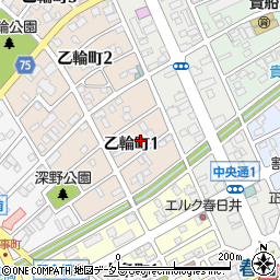 愛知県春日井市乙輪町1丁目79周辺の地図