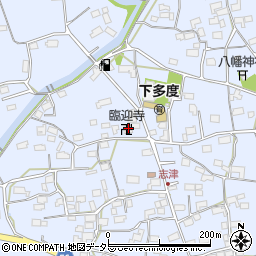 臨迎寺周辺の地図