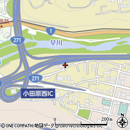神奈川県小田原市板橋318-1周辺の地図