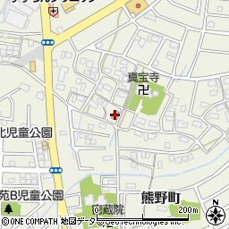 牛毛野田公民館周辺の地図