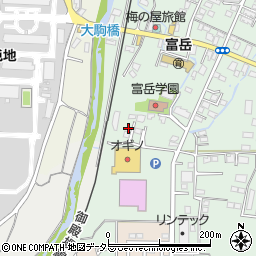 静岡県御殿場市大坂355-8周辺の地図