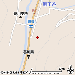 滋賀県大津市葛川坊村町69周辺の地図