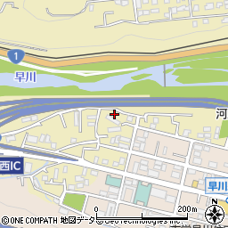 神奈川県小田原市板橋238周辺の地図