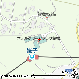 ホテルグリーンプラザ箱根　レストラン「華の輪」周辺の地図