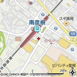 滋賀県民信用組合彦根支店周辺の地図