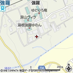 神奈川県足柄下郡箱根町強羅1300-135周辺の地図