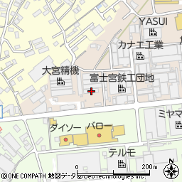 静岡県富士宮市万野原新田3719周辺の地図