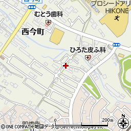 滋賀県彦根市西今町259-12周辺の地図