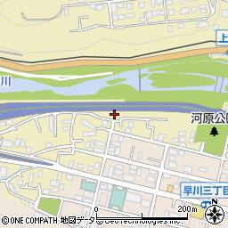 神奈川県小田原市板橋237-7周辺の地図