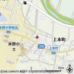 愛知県瀬戸市上本町546周辺の地図