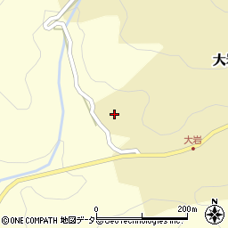 愛知県豊田市大岩町槙ケ平周辺の地図