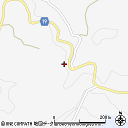 愛知県豊田市上切町小平岩周辺の地図