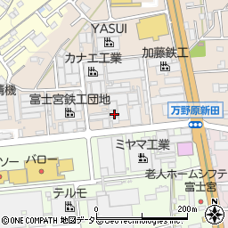 静岡県富士宮市万野原新田3677周辺の地図