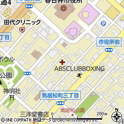 愛知県春日井市鳥居松町4丁目周辺の地図