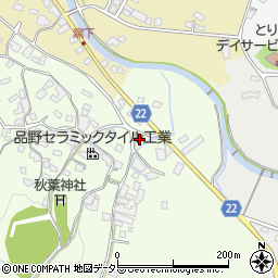 愛知県瀬戸市窯町268周辺の地図
