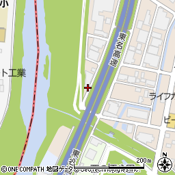愛知県名古屋市守山区下志段味落合周辺の地図