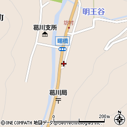 滋賀県大津市葛川坊村町76周辺の地図