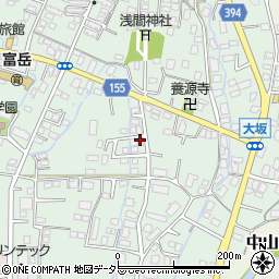 静岡県御殿場市大坂238-8周辺の地図
