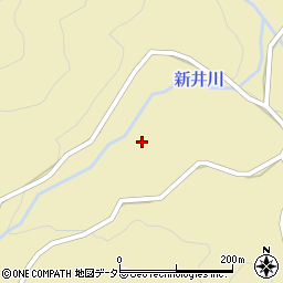 長野県下伊那郡根羽村新井周辺の地図