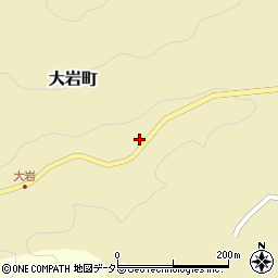 愛知県豊田市大岩町神ノ前周辺の地図