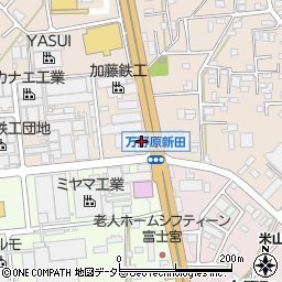 静岡県富士宮市万野原新田3631周辺の地図