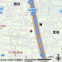 かんてい局　北名古屋店周辺の地図