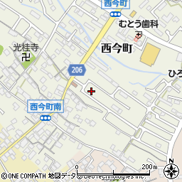 滋賀県彦根市西今町339-6周辺の地図