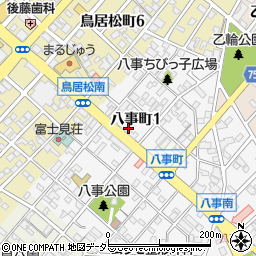 春日井市菓子小売商業協組周辺の地図