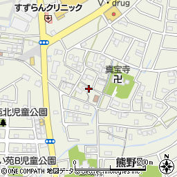 愛知県春日井市熊野町561周辺の地図