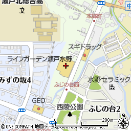 愛知県瀬戸市本郷町322周辺の地図