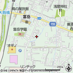 静岡県御殿場市大坂399-4周辺の地図