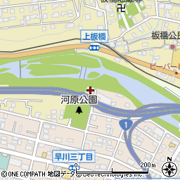 韓国人会館周辺の地図