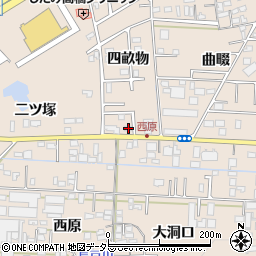 愛知県名古屋市守山区中志段味四畝物2282-1周辺の地図