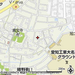 愛知県春日井市熊野町495周辺の地図