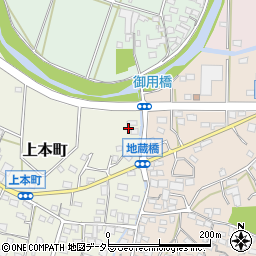 愛知県瀬戸市上本町680周辺の地図
