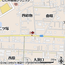 愛知県名古屋市守山区中志段味四畝物2286周辺の地図