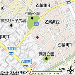 愛知県春日井市乙輪町2丁目28周辺の地図