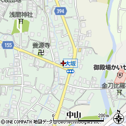 静岡県御殿場市大坂32周辺の地図