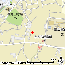 静岡県富士宮市淀師1561周辺の地図