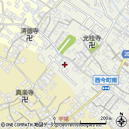 滋賀県彦根市西今町639-2周辺の地図