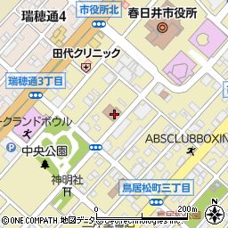 名古屋法務局春日井支局周辺の地図