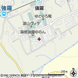 神奈川県足柄下郡箱根町強羅1300-601周辺の地図