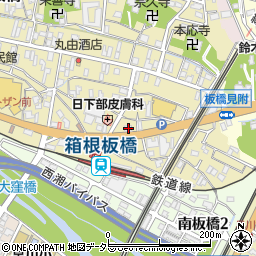 神奈川県小田原市板橋95周辺の地図